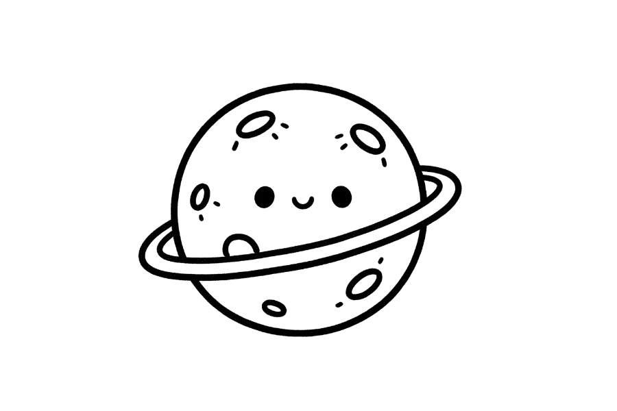 Planet doodle tracing base (lower opacity)